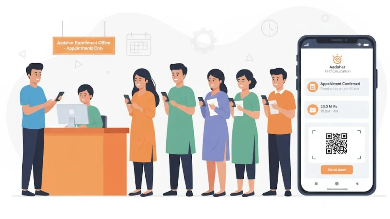 Aadhaar Card Appointment Online