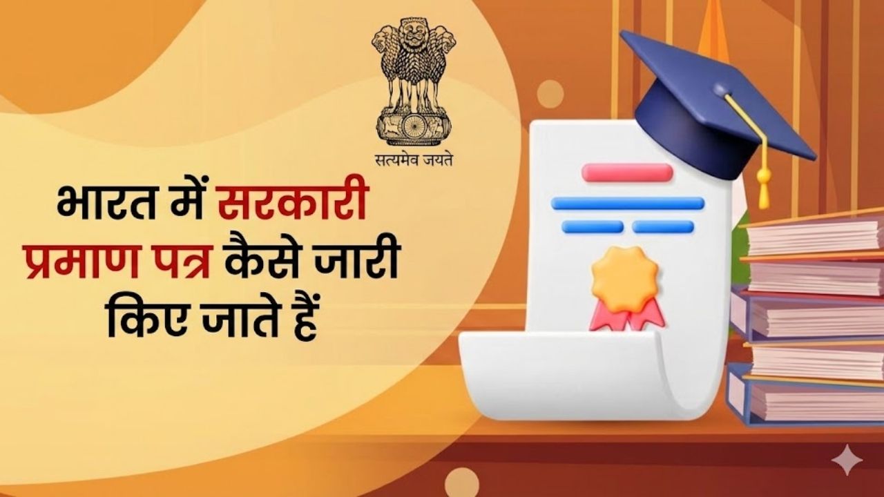 How Government Certificates Are Issued in India A Complete Process Guide