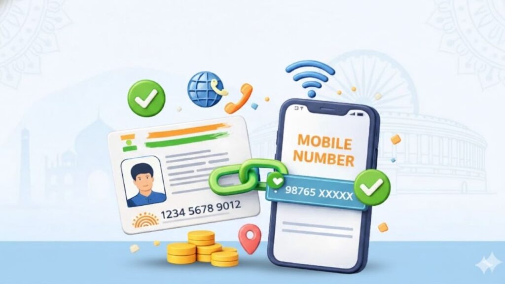 Mobile Number Linking With Aadhaar