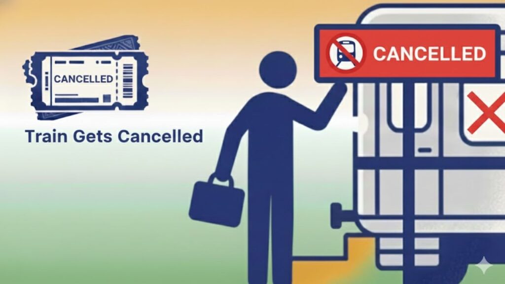 IRCTC Ticket Refund Rules for Cancelled Trains